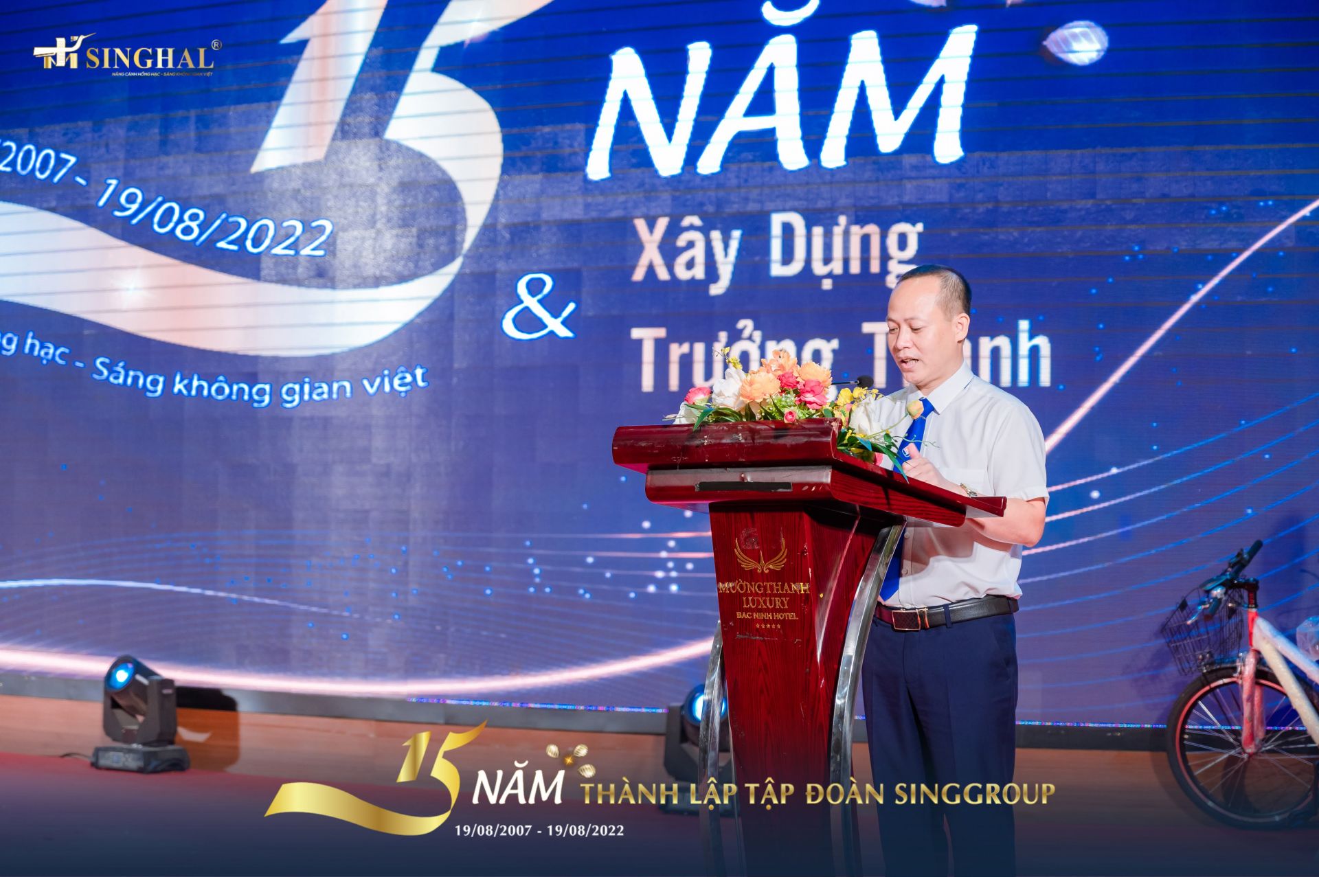 LỄ KỶ NIỆM 15 NĂM NGÀY THÀNH LẬP TẬP ĐOÀN SINGGOUP
