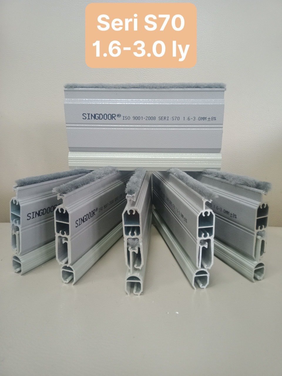 Cửa cuốn khe thoáng Singdoor S70